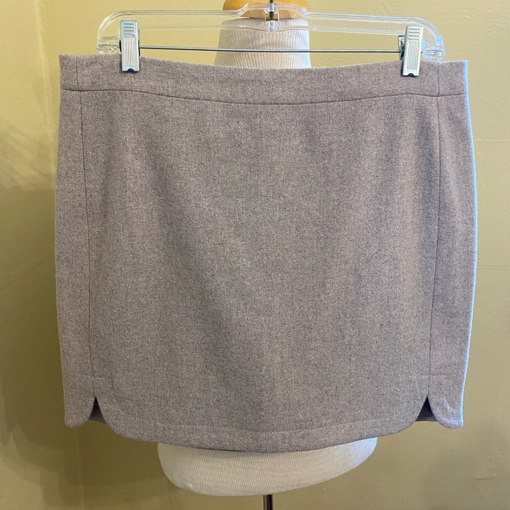 JCREW Wool Mini Skirt